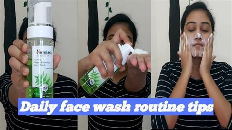 Daily Face Wash Routine Tipsskincare 1 Youtube