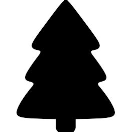 Simple Christmas Tree Silhouette | Christmas tree silhouette, Silhouette christmas, Tree silhouette