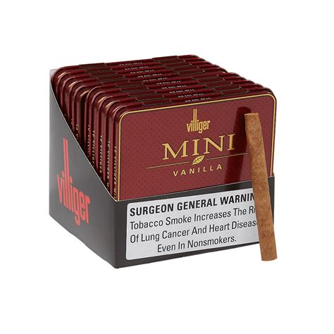 Villiger Vanilla Mini Cigarillo Sumatra Thompson Cigar