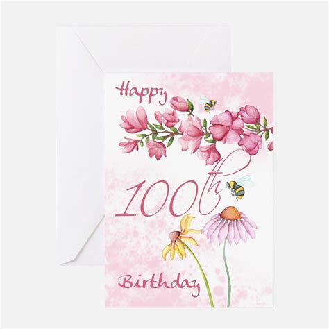 Happy 100th Birthday Happy 100th Birthday Greeting Cards Card Ideas