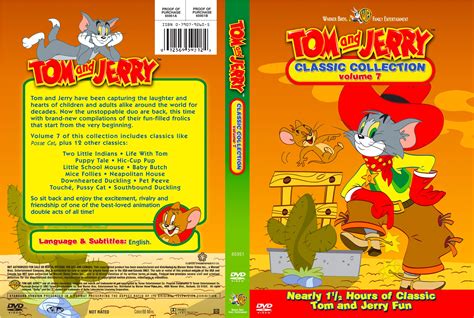 Tom And Jerry Classic Collection 12 Volumes Dvd Covers And Labels