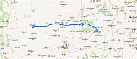 Cross Country Road Trip Day 3 Amarillo Tx To Maumelle