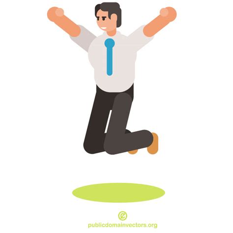 Happy Businessman Clip Art Royalty Free Stock Svg Vector And Clip Art