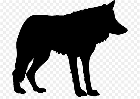 Gray Wolf Silhouette Clip Art Wolf Vector Png Download 875913