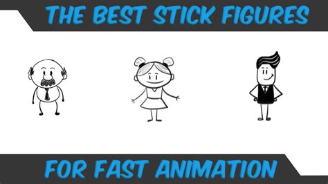 How To Draw Stick Figures For Animation Youtube