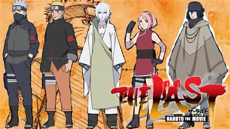 The Last Naruto The Movie Alle Charaktere In Colour Designs Youtube