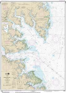 Noaa Nautical Chart 12238 Chesapeake Bay Mobjack Bay And York River E