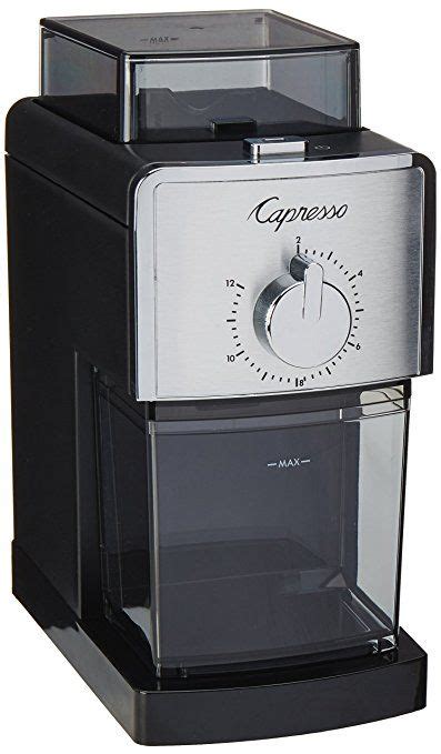 Capresso Coffee Bean 16 Setting Burr Grinder Review Coffee Bean