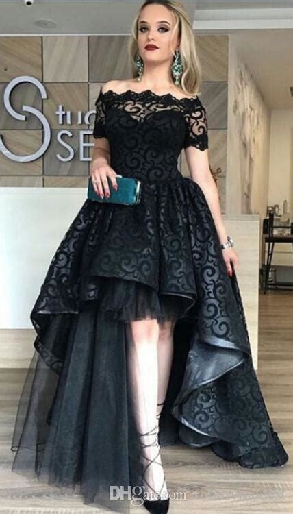 Our simple, short white wedding dresses create a fresh, joyful look; Discount 2018 Black Hi Low Short Gothic Wedding Dress Off ...