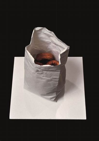 Gober Robert Bag Donuts Eating Art21 Paper