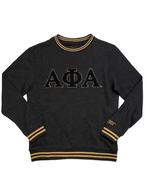 Alpha Phi Alpha Apparel T Shirt Blk