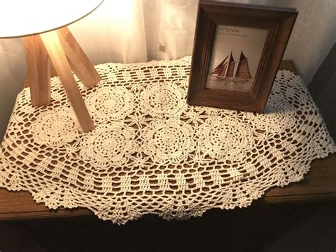 Crochet Table Runner Fall Embroidery And Origami