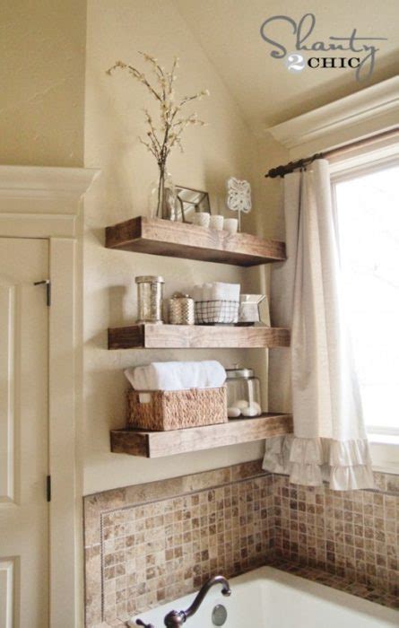 40 Diy Rustic Wood Shelves You Can Build Yourself