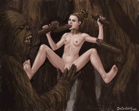 Padme And A Couple Of Wookies By Remus Lupin Hentai Foundry