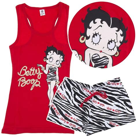 Pin On Betty Boop Pajamas For Women