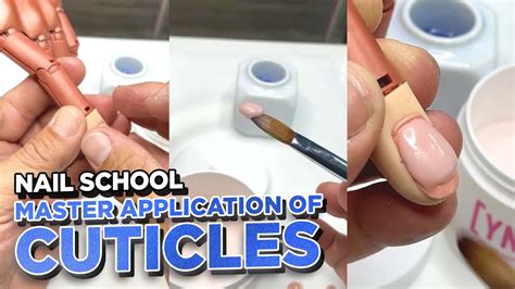 Yn Nail School How To Master Cuticle Application Youtube