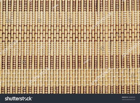 Bamboo Mat Texture Stock Photo 36486820 Shutterstock