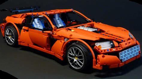 Lego Technic Supercar Rc With 2 Speed Gearbox Youtube