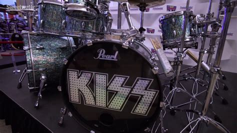 Eric Singer Kiss New Pearl Drum Kit Tour