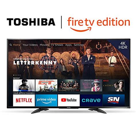 Toshiba 55 Inch 4k Ultra Hd Smart Led Tv With Hdr Fire Tv Edition