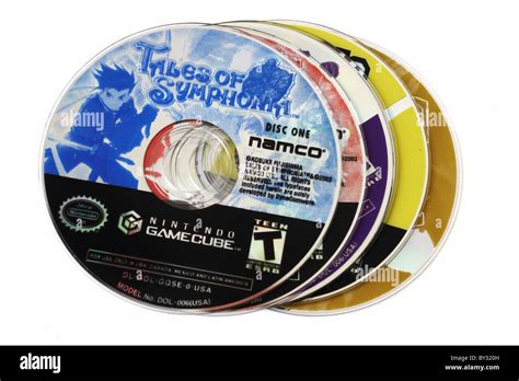 Game Discs For Nintendo Gamecube Stock Photo Alamy
