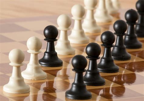 Pawn Chess Piece Lined Up · Free Stock Photo