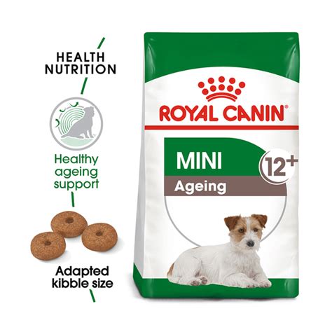 It's made for young dogs who will weigh more than 100 pounds as adults. Royal Canin Mini Ageing 12 Plus Senior Dry Dog Food | Pet ...