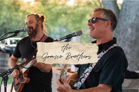 Live Music Featuring The Grasso Brothers Olney Winery 13 January