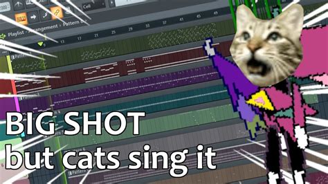 Big Shot [toby Fox] But Cats Sing It Meow Synth Youtube