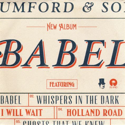 Mumford And Sons Babel 2012 Cdr Discogs