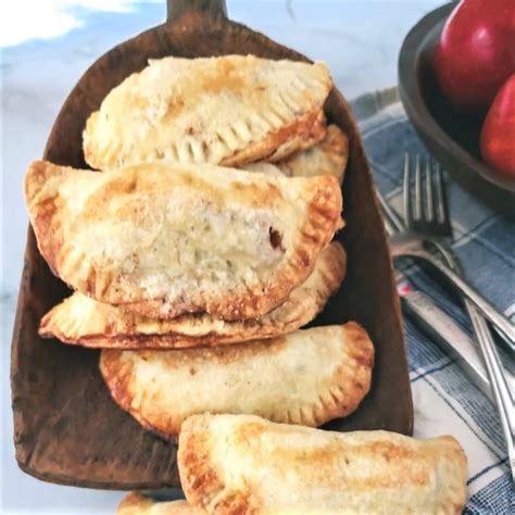Make Baked Apple Empanadas With Homemade Caramel Sauce Happy Home Diy