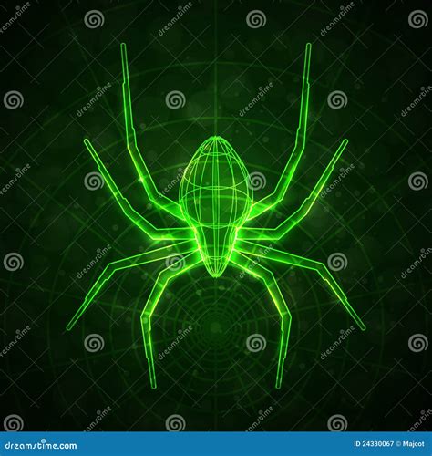 Abstract Spider Stock Vector Illustration Of Abstract 24330067