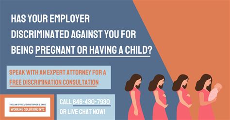 Are You Facing Pregnancy Discrimination In Your Workplace Contact The Working Solutions Law