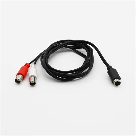 S Video Y Splitter Cable 4 Pin S Vhs Male To Dual Bnc Female Connector
