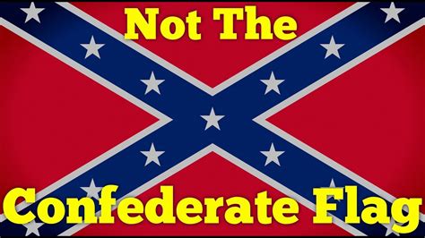 The Meaning Of The Confederate Flag - Not the Confederate Flag - YouTube