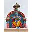 Hindu God Krishna Statue At The Sri Mariamman Temple In Singapore 