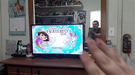 Opening Menu Walkthrough Of Dora The Explorer Dora S Butterfly Ball Dvd From 2013 🦋🐛 Youtube