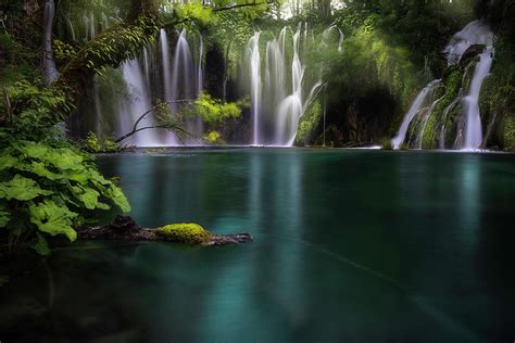 Enchanted Waterfall Photograph By Nejc Trpin Fine Art America
