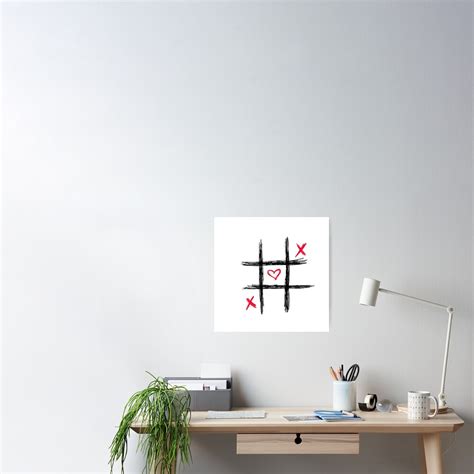 Louis Tomlinson Tic Tac Toe Tattoo Poster By The Riles Files