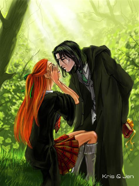Severus And Lily Severus Snape And Lily Evans Fan Art 7759602 Fanpop
