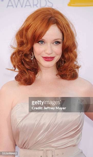 Christina Hendricks 64th Emmys Photos And Premium High Res Pictures Getty Images