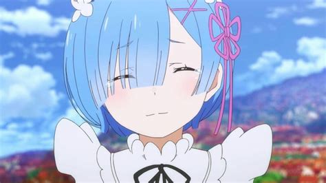 Rem Perfect Smile Anime Kawaii Anime Anime Art