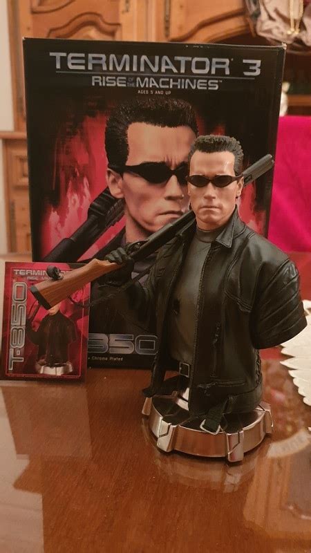 T850 Clean Version Mini Bust Terminator 3 Rise Of The Machines