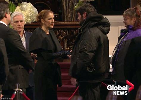 Celine Dion Mourns Husband René Angélil At Open Casket Visitation