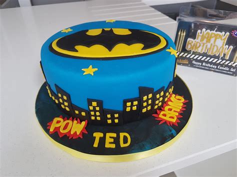 Batman Cake Birthday Cake Boy Birthday Cake Batman Cake