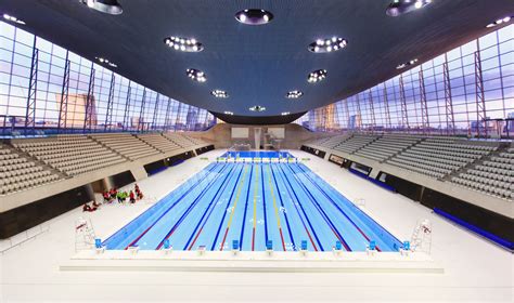 Olympic Size Pool Ceiling Special Lighting New Zealand Nzpools
