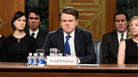 Watch Saturday Night Live Highlight Kavanaugh Hearing Cold Open