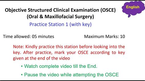 Osce Station No 1 Orbital Floor Fracture Oral And Maxillofacial Surgery Syed Amjad Shah