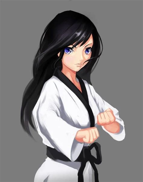anime girl martial artist