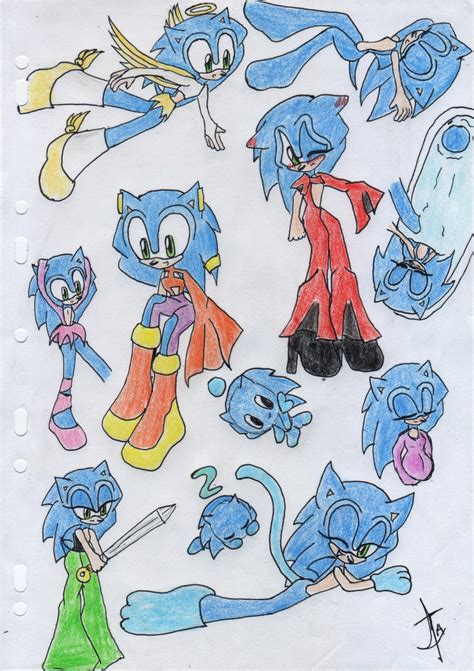 Sonic Doodles By Jb44 On Deviantart